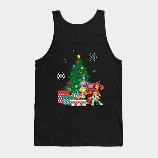 Fraggle Rock Around The Christmas Tree Tank Top by squids_art